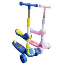 Monopatin con asiento diseño pollito