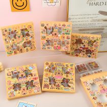 Stickers capibara set x96 17×17 cm