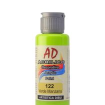 Acrilico ad verde manzana 122