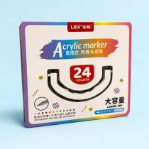 Marcadores acrilicos x24 lex