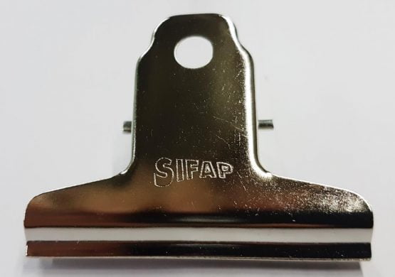 Aprieta papel metal x40 mm