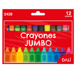 Crayolas jumbo 12 colores