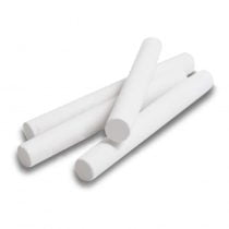 Tizas blancas x5 unidades