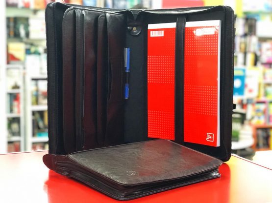 Carpeta de cuero chica agenda