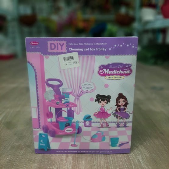 Carrito de limpieza c- accsesorios