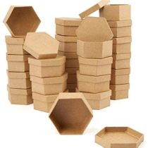 Caja carton hexagonal x2