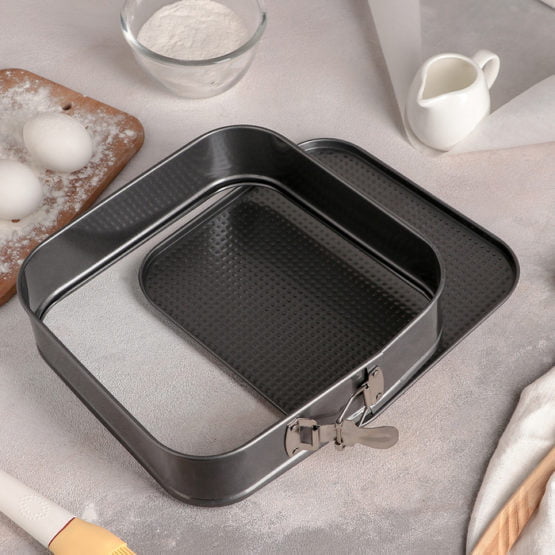 Tortera antiadherente desmont cuadrada