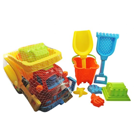 Camion p-playa 8 piezas en red