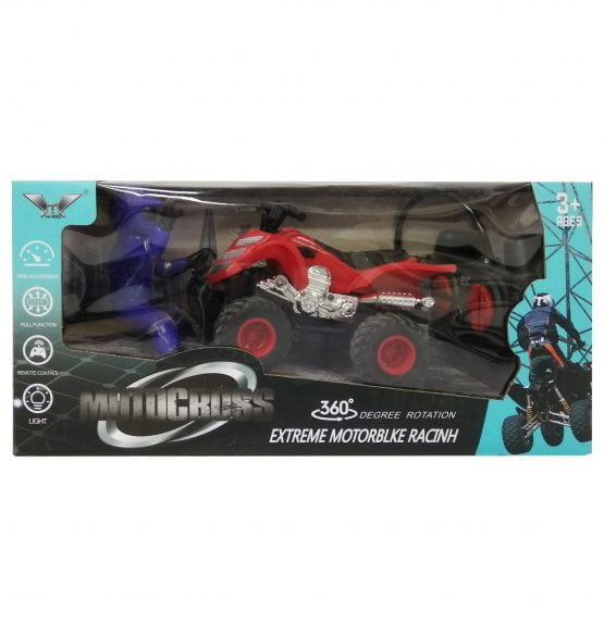 Cuatriciclo c- remoto recargable