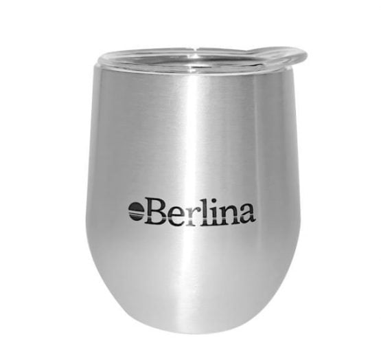 Mate berlina 220ml c-tapa plata