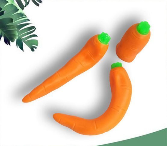 Zanahoria que se estira