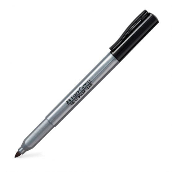 Marcador multimark plus faber negro- azu