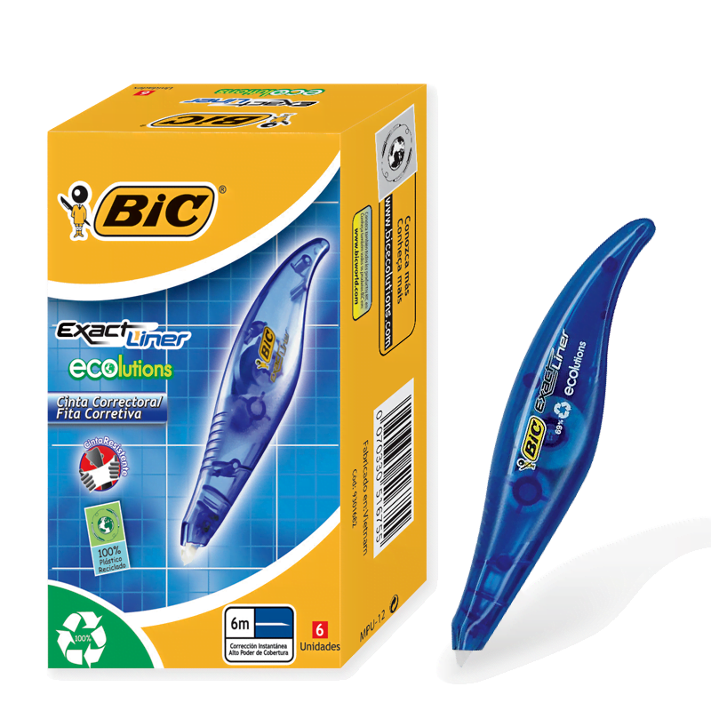 Cinta correctora bic