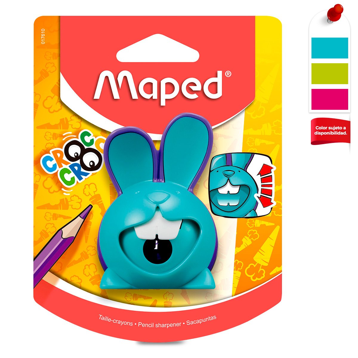 Sacapuntas croc croc maped innovation