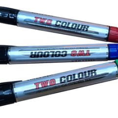 Marcador de pizarra doble punta