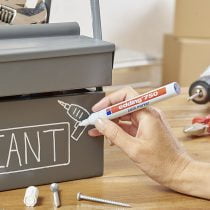 Marcador edding 790 blanco