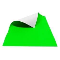 Cartulina fluor verde