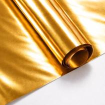 Papel afiche metalizado oro