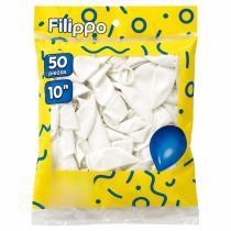 Globo 9″ x 50 filippo blanco