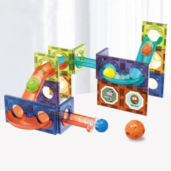 Juego block magnetico en caja 47pz