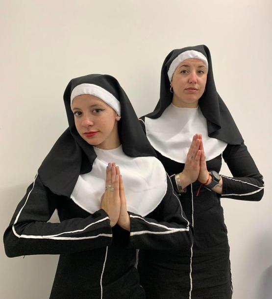 Disfraz monja
