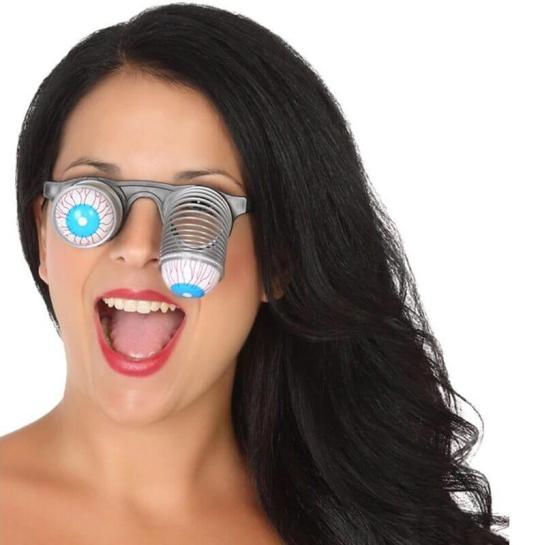 Lentes plasticos ojos saltones