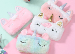 Cartuchera peluche pestañas