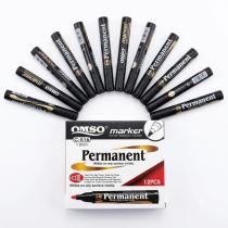 Marcador permanente negro