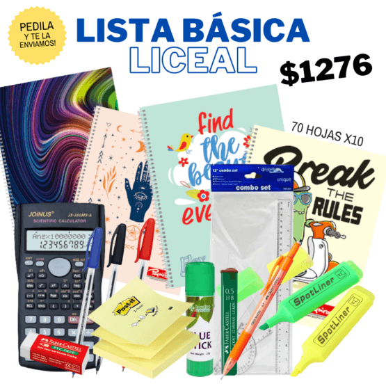 LISTA BÁSICA LICEAL