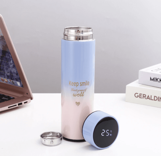 Termo de te 500 ml c/filtro y termometro