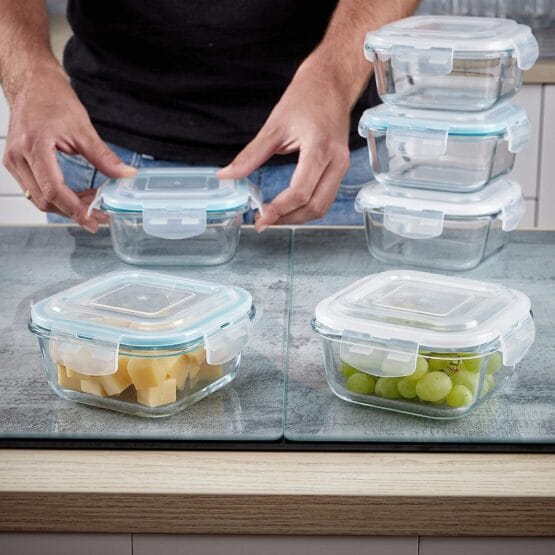 Recipiente de vidrio 1l