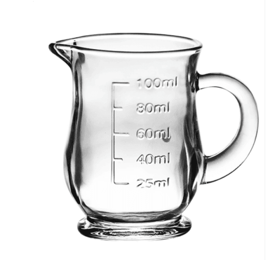 Jarra medidora de vidrio 100 ml