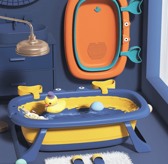 Bañera para bebé de alta calidad con red