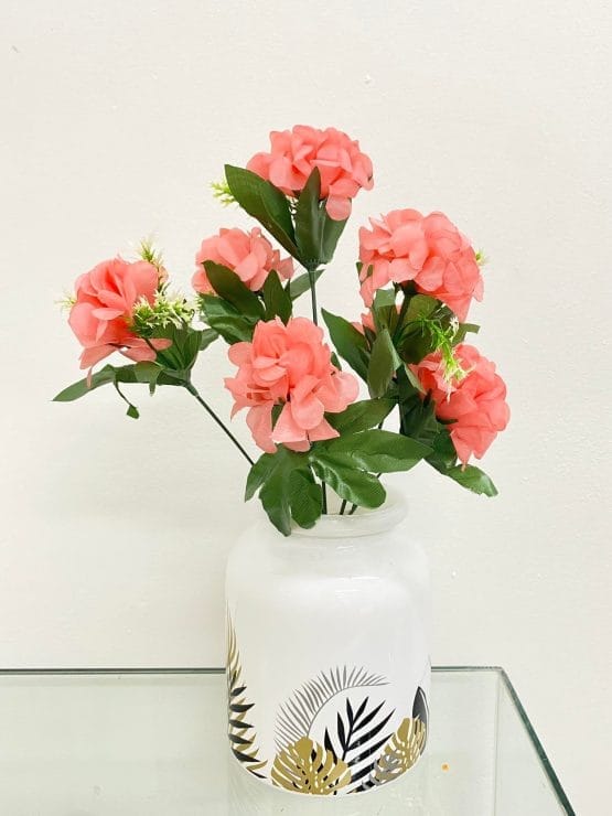 Ramo de crisantemo x 7 con follaje