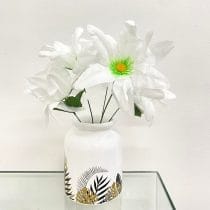 Dalia c/ centro verde y amarillos x5