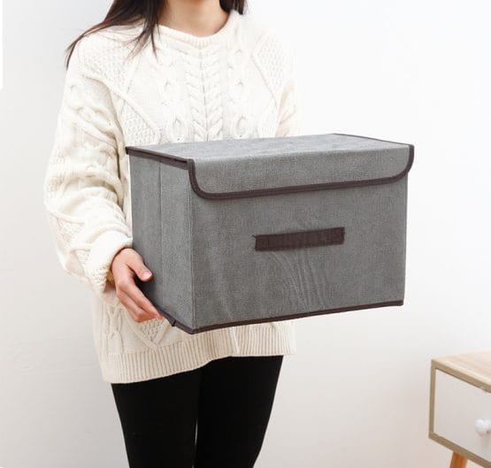 Organizador plegable de tela grande