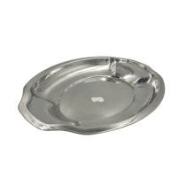 Bandeja acero inoxidable oval pequeña