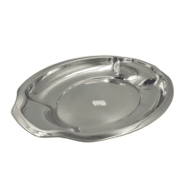 Bandeja acero inoxidable oval gde