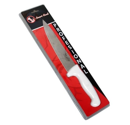 Cuchillo mango blanco