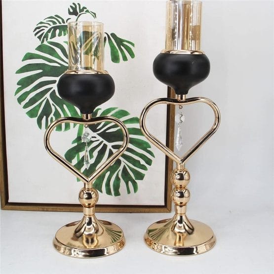 Candelabro corazon chico