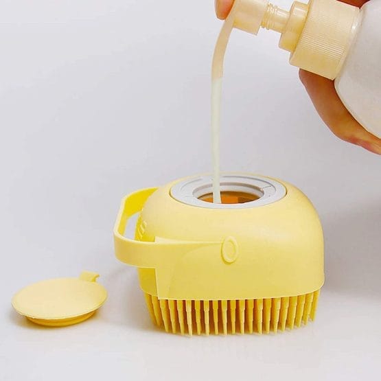 Esponja con depósito p/ baño