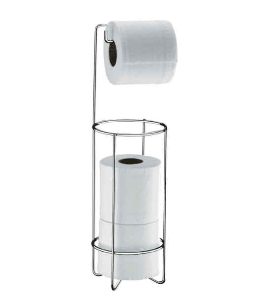 Porta rollo papel higienico c/pie