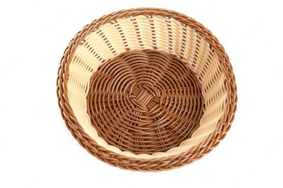 Panera mimbre mediana