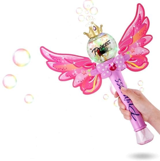 Varita magica burbujero con alas