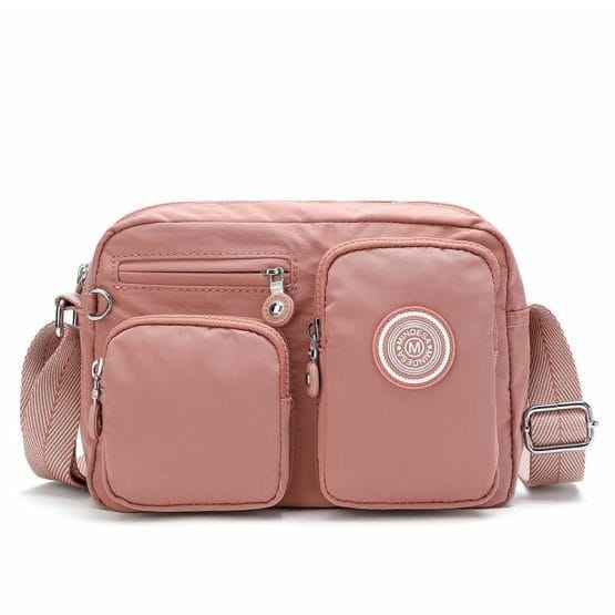 Bandolera dos bolsillos rectangulares