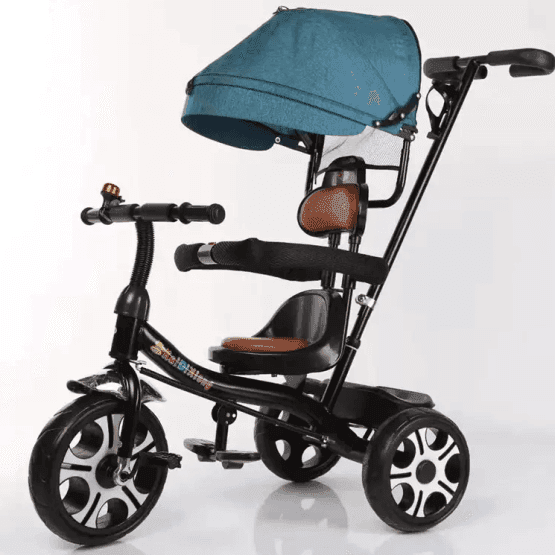 Triciclo de bebe 3 colores tela c/guia