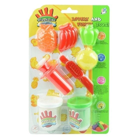 Masa p/moldear x2 c/ 6 accs