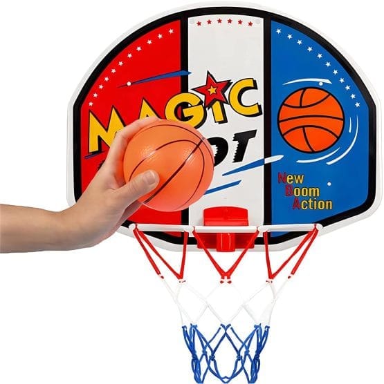 Tablero basket p/pared con pelota