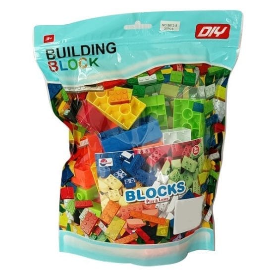 Bloques x 53 piezas mediana en bolsa
