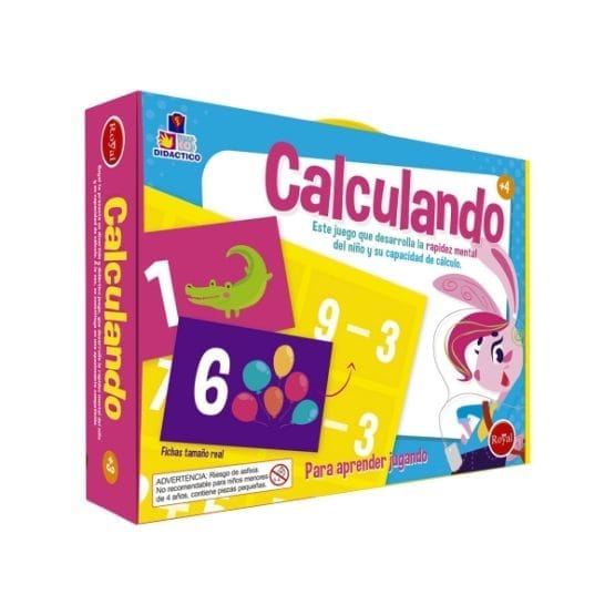 Calculando en valija royal